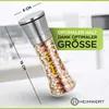 HEIMWERT Salz- und Pfeffermühlen Set mit Keramikmahlwerk Produktbild-Vorschau 3