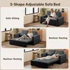 Divano Bealife con funzione letto 147x82 cm - letto Anteprima dell’immagine prodotto 4