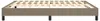 vidaXL Boxspringbettgestell Taupe 160x200 cm Stoff Produktbild-Vorschau 5