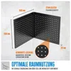 GÜDE Lochwand Set GL 600E Rückwand Ecke Werkzeughalter 9x9 Produktbild-Vorschau 3