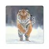 MuchoWow® Mauspad Mousepad Tiger - Landschaft - Schnee - Produktbild-Vorschau 1