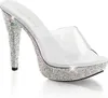 FABULICIOUS COCKTAIL-501DM Strass Pantolette Produktbild-Vorschau 1