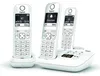 Telefono cordless bianco trio dec con segreteria telefonica Anteprima dell’immagine prodotto 1