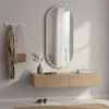 HOWHOMELY | Dekospiegel - Wandspiegel - beige - 30 x 60 cm Produktbild-Vorschau 2