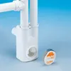 Prostorově úsporný sifon/, Pro dvojité dřezy, Výstup Ø40 Náhled obrázku produktu 6