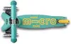 Micro Kinderroller Deluxe ECO LED mint - nachhaltiger Produktbild-Vorschau 3