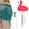 Schwimmthermometer Pool Flamingo Mit Schnur Produktbild-Vorschau 4
