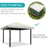 Toile de rechange pour pavillon 3 x 3 m, imperméable, Voir les images du produit 4