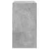 vidaXL Wandschrank mit Glastüren Betongrau 68x37x68,5 cm Produktbild-Vorschau 7