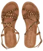 Lazamani Sandalen Sandalen Leder/Textil Produktbild-Vorschau 9