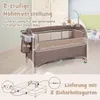 COSTWAY 5 v 1 skládací postýlka na společné spaní, cestovní Náhled obrázku produktu 6