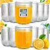 Vilde | Trinkgläser Set - 12 Stück - Geriffeltes Glas - 250 Produktbild-Vorschau 2