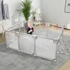 Baby Laufstall 182x 120x 66cm mit Basketball-Netz Produktbild-Vorschau 1