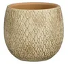 Glimmer Blumentopf / Pflanztopf Madeira - creme - Produktbild-Vorschau 2