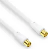 conecto 2m câble d'antenne TV, câble coaxial - IEC mâle / Voir les images du produit 1