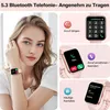 Smartwatch Damen mit Telefonfunktion/Whatsapp, 1.85" Smart Produktbild-Vorschau 2