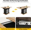 MODFU Ausziehbarer Esstisch mit Stauraum,110-140×80×76 Produktbild-Vorschau 4