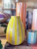 Kersten Vase STRIPES gelb | Ø12x18cm Produktbild-Vorschau 2
