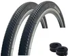 2 x Fietsbanden, type HY 136, zwart, 47-622 (28 x 1,75) + 2 Productafbeelding-voorbeeld 2