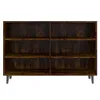 vidaXL Sideboard Räuchereiche 103,5x35x70 cm Holzwerkstoff Produktbild-Vorschau 4