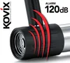 KOVIX KTL16-210 zámek s alarmem, černý Náhled obrázku produktu 4