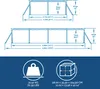 Bestway Frame Pool Steel Pro, odbélníkový, modrý, 400 x 211 Náhled obrázku produktu 42