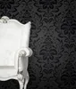 NEWROOM Tapete Lombardi Schwarz Vliestapete - Barock Produktbild-Vorschau 3