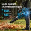 Akku Laubbläser 850W Brushless 180 km/h 800 m³/h mit Produktbild-Vorschau 2