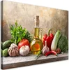 Leinwandbild Gemüse für die Küche 60x40 Feeby Bunt bild für Produktbild-Vorschau 1