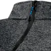 Übergröße Brigg Strickoptik Fleecejacke mittelgrau Produktbild-Vorschau 2