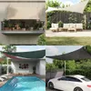 vidaXL Tenda da sole 160 g/m² Rosso 5x5x5 m HDPE Anteprima dell’immagine prodotto 2