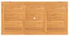 vidaXL Table de jardin extensible 110-160x80x75 cm bois Voir les images du produit 7