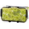 A close-up view of a picnic basket with a floral pattern. Produktbild-Vorschau