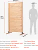 SucceBuy Paravent Séparateur de pièce Bois autonome Voir les images du produit 7