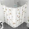 Barre de rideau de douche d'angle - forme en L - acier Voir les images du produit 2
