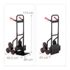 Carrello saliscale Relaxdays, carrello da trasporto Anteprima dell’immagine prodotto 4