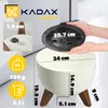 KADAX květináč 24 cm obal + zásuvné nohy stojan na květiny Náhled obrázku produktu 2