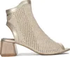 Goldene Damen Leder-Stiefeletten mit Reißverschluss, Produktbild-Vorschau 2