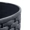 Vaso Prosperplast RATO ROUND L 25,6 cm appeso antracite Anteprima dell’immagine prodotto 2