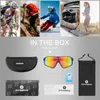 ROCKBROS Polarisierte Sportsbrille Radsportbrille HD Bunte Produktbild-Vorschau 8