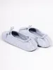 Weiche Damen Ballerina Hausschuhe mit Schleife grau 40-41 Produktbild-Vorschau 5