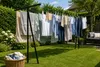 Practo Home Droogpalen Set – 2 palen met Waslijn – Voor Productafbeelding-voorbeeld 5