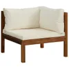 Best Möbel 12-tlg. Garten-Lounge-Set mit Creme Kissen Produktbild-Vorschau 4