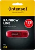 Intenso USB-Stick Rainbow Line - 128 GB, Rot Produktbild-Vorschau 2