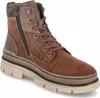 A single brown boot is shown against a white background. Anteprima dell’immagine prodotto
