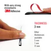 Profilé adhésif chromé pour voiture 3 mm x 3 mt Voir les images du produit 2