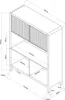 Hoge kast 'Lukkodso', commode: 103 x 80 x 28 cm. Dressoir Productafbeelding-voorbeeld 4