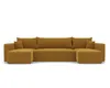 Idohome Ecksofa-Wohnzimmer Sofa mit Schlaffunktion und Produktbild-Vorschau 4