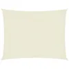 vidaXL Sonnensegel Oxford-Gewebe Rechteckig 2x3 m Creme Produktbild-Vorschau 8