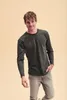 Herren-T-Shirt, Langarm - FOL VALUEWEIGHT LS T - dark Produktbild-Vorschau 4